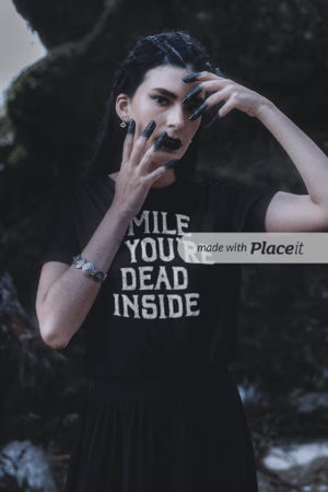 Image of Smile if You are Dead Inside T-Shirt