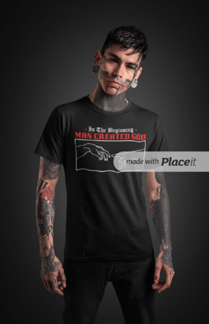 Image of Man Created God T-Shirt