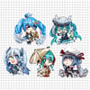 Snow Miku Acrylic Charms