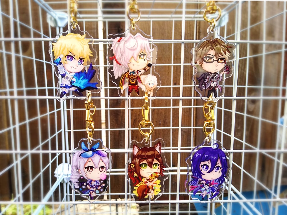 Honkai Star Rail Acrylic Charms