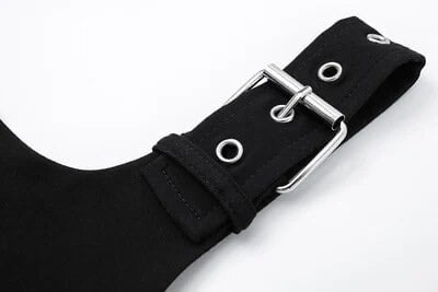 Image of Saffron Buckle Top