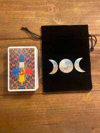 Bolsa de Tarot triple luna