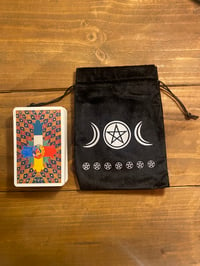 Bolsa de Tarot pentagrama