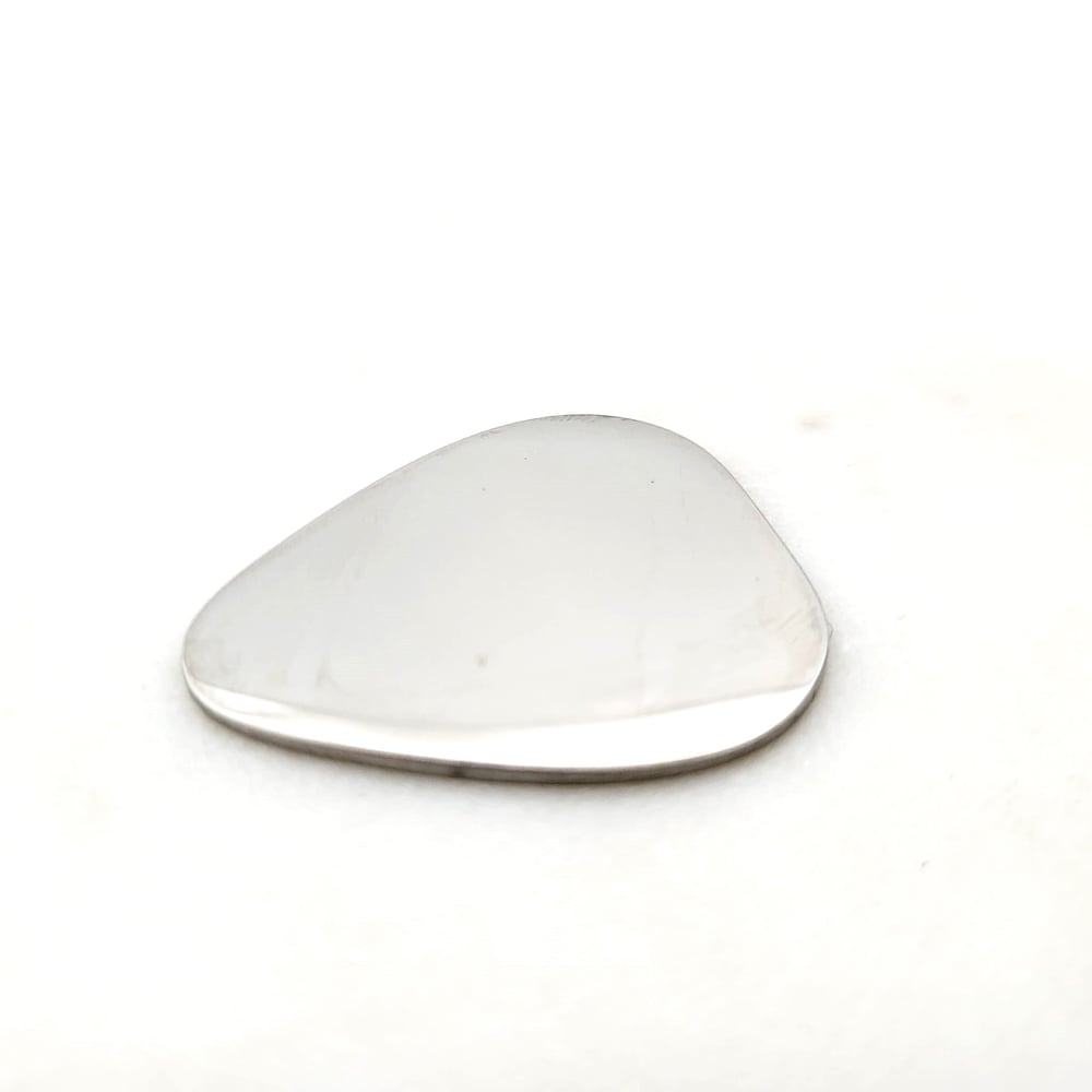 Image of 10 Pack Steel Guitar Pick Laser engravable Blanks
