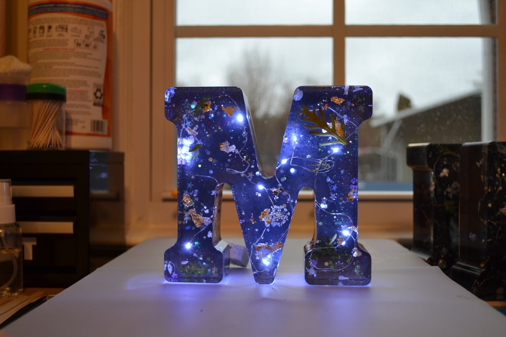 Image of Lighted "M" 