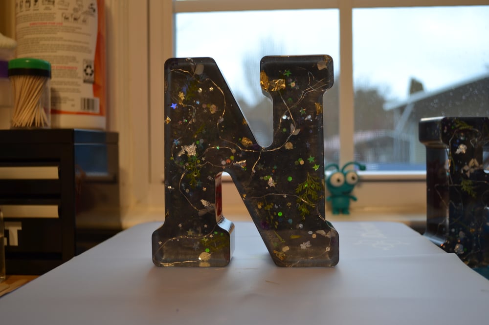 Image of Lighted "N"