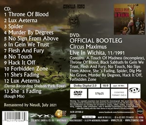 Image of Circus Maximus (Zyx 2021) CD + DVD