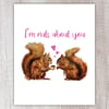 I'm nuts about you Card