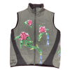 Pink roses puffer