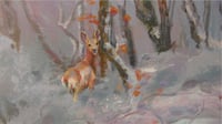 Image 2 of Corzos en la nieve 1 / Roe deer in the snow 1