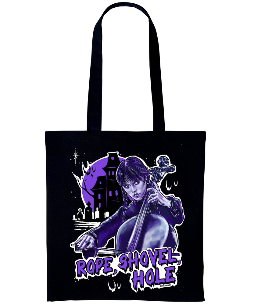 Image of Wednesday Addams Tote Bag 