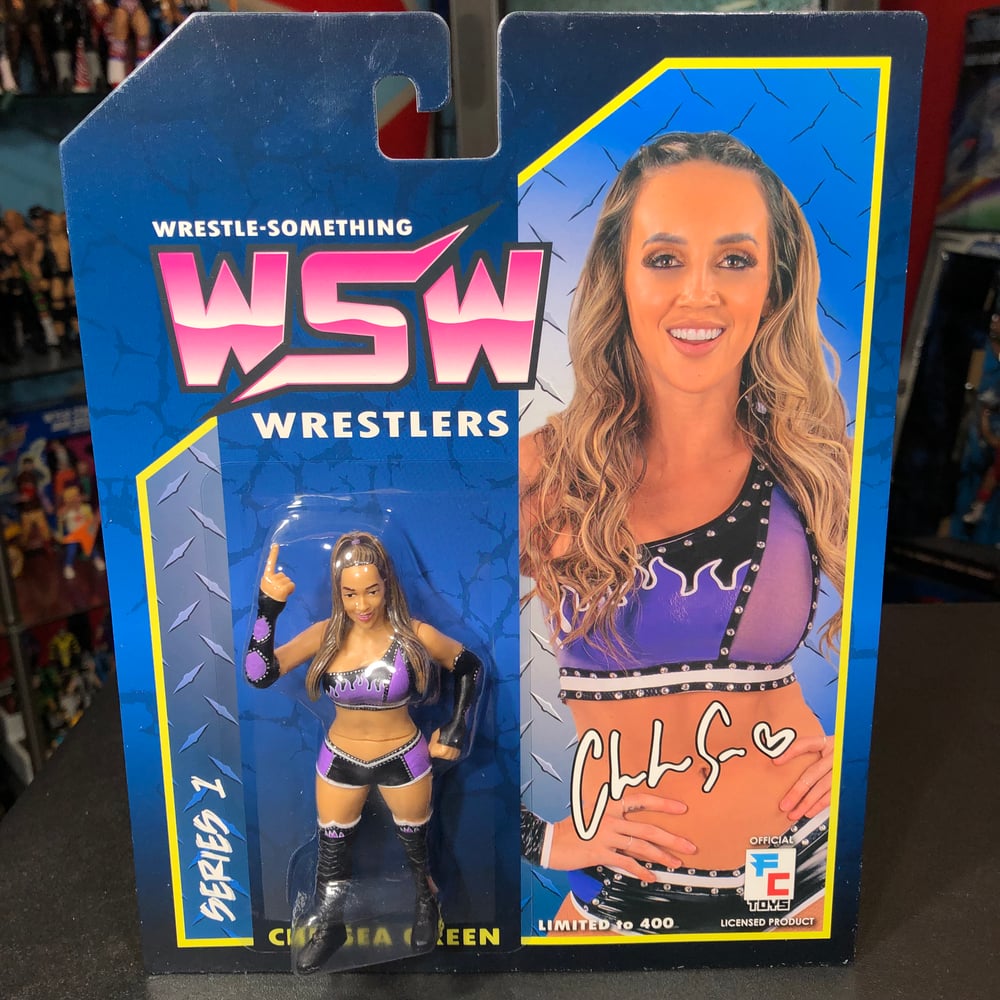 **IN STOCK** VARIANT LIMITED CHELSEA GREEN wrestle-something wrestlers by FC Toys