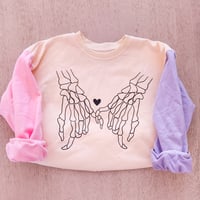 Holding hands sweatshirt