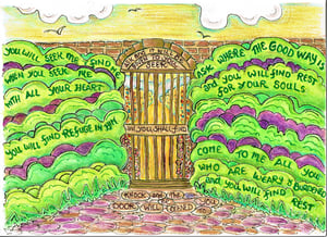 Image of pick and mix Bible verse Art cards