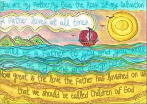 Image of pick and mix Bible verse Art cards