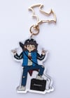 Eddie Rockin' Munson Acrylic Charm