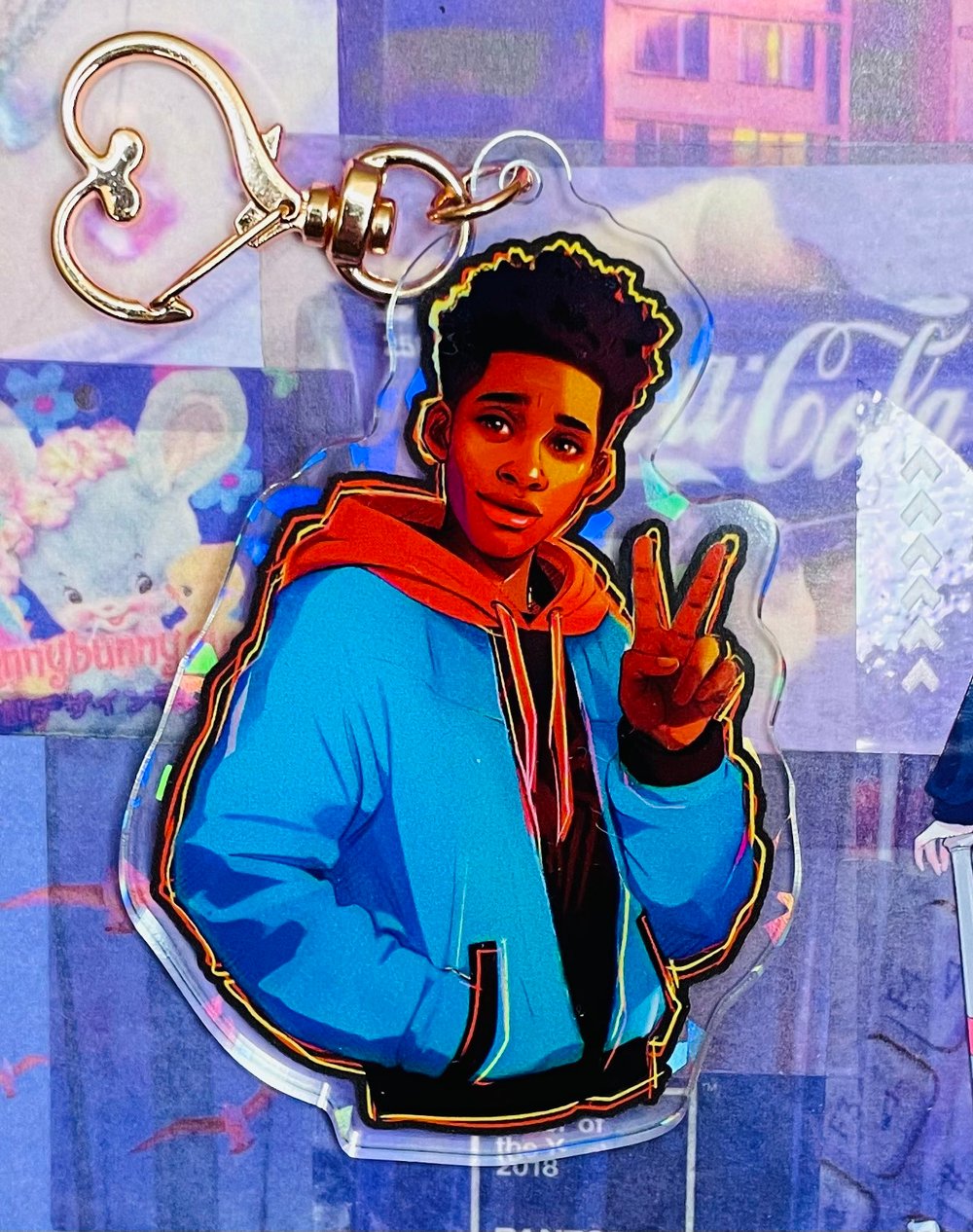 Image of Miles Spiderverse 3.5in Charm