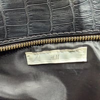 Image 5 of H&M Croc Embossed Tote*