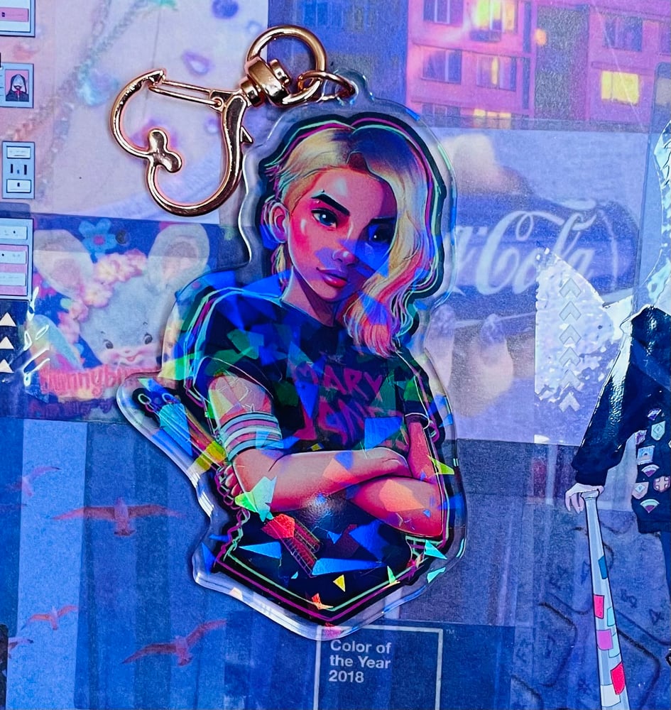 Image of Gwen Spiderverse 3.5in Charm