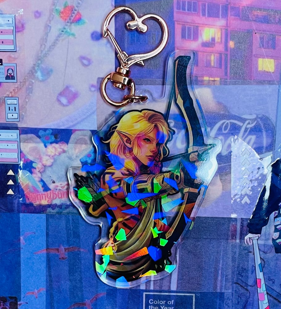 Image of Link Tears of the Kingdom 3.5in Charm