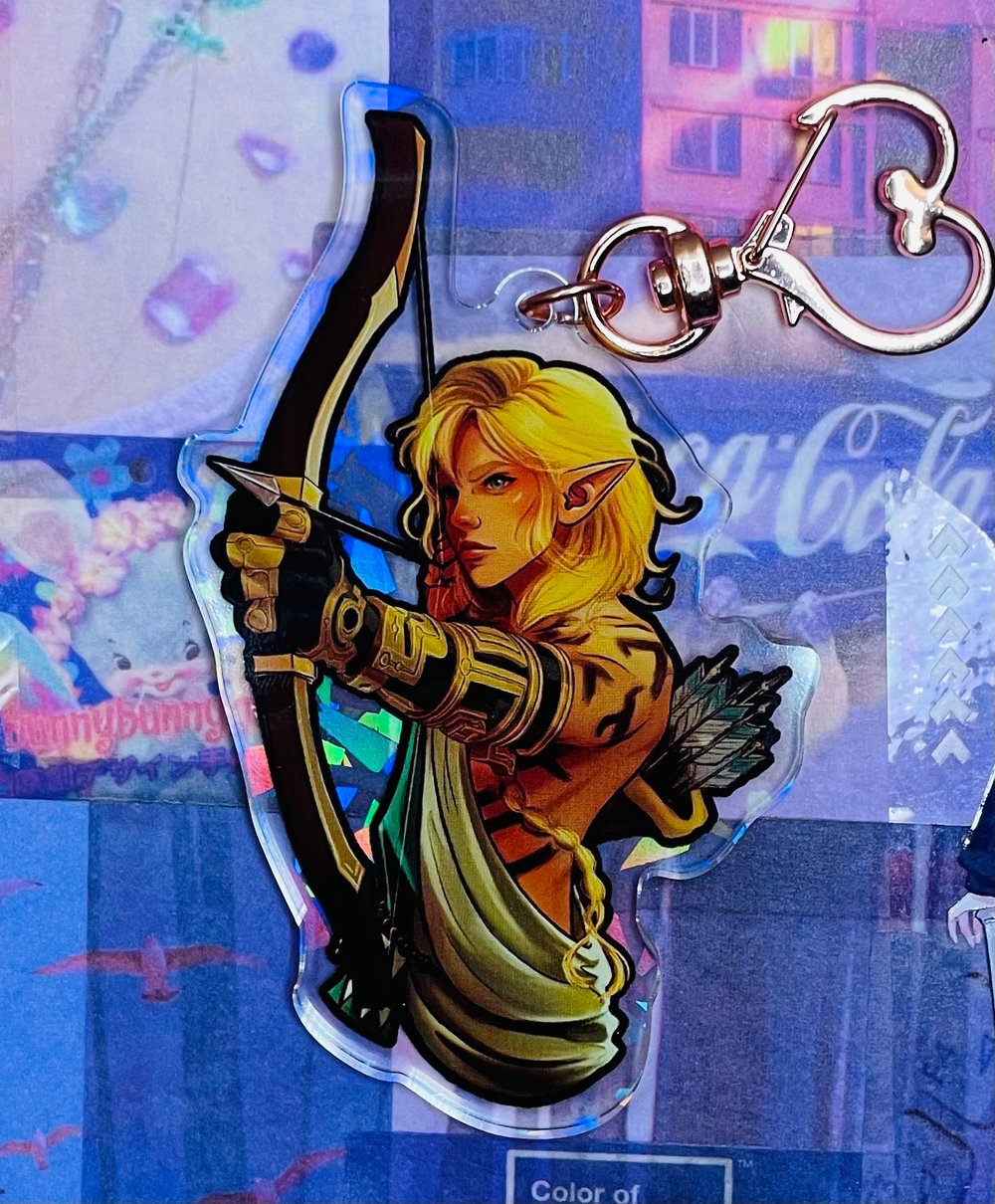 Image of Link Tears of the Kingdom 3.5in Charm