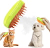 PurrGleam™ 3-in-1 Electric Steam Brush for Cats and Dogs