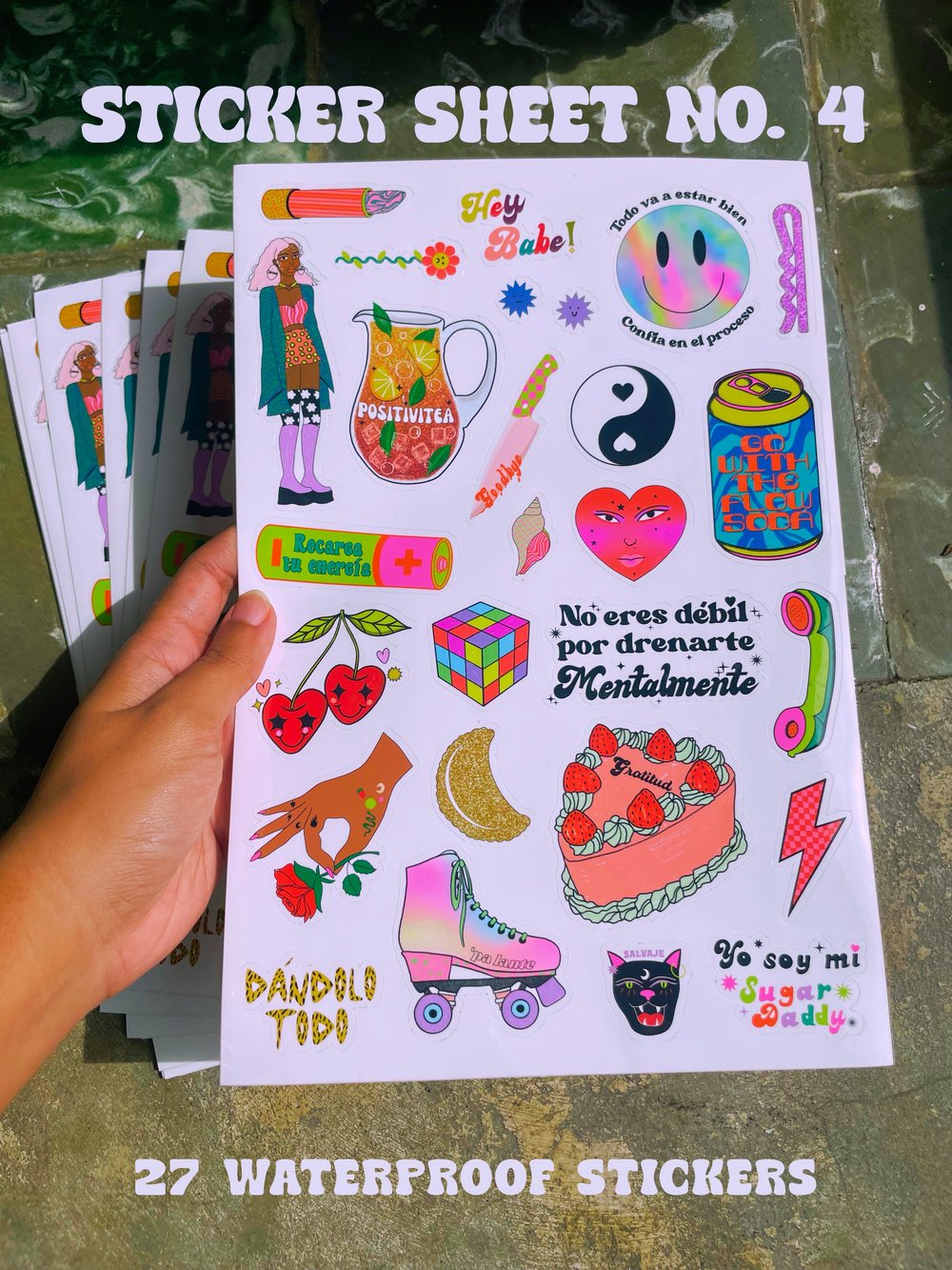 Image of Sticker Sheet No. 4