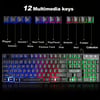 Gaming Power Combo: Rainbow LED Keyboard, Headset, Mice, and Pad