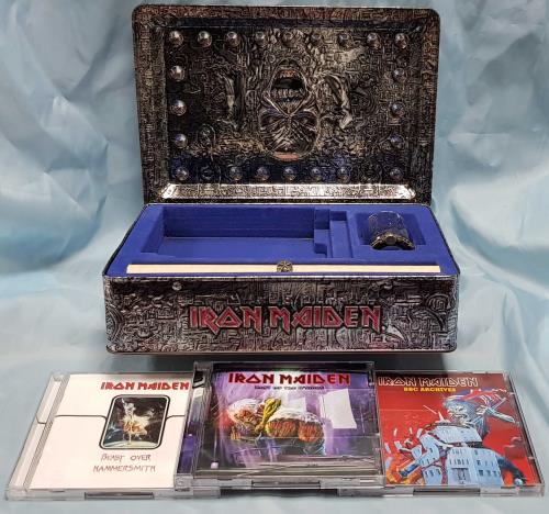 Image of Iron Maiden-Eddie's Archives Casket 1st Edition Blue  Inlay