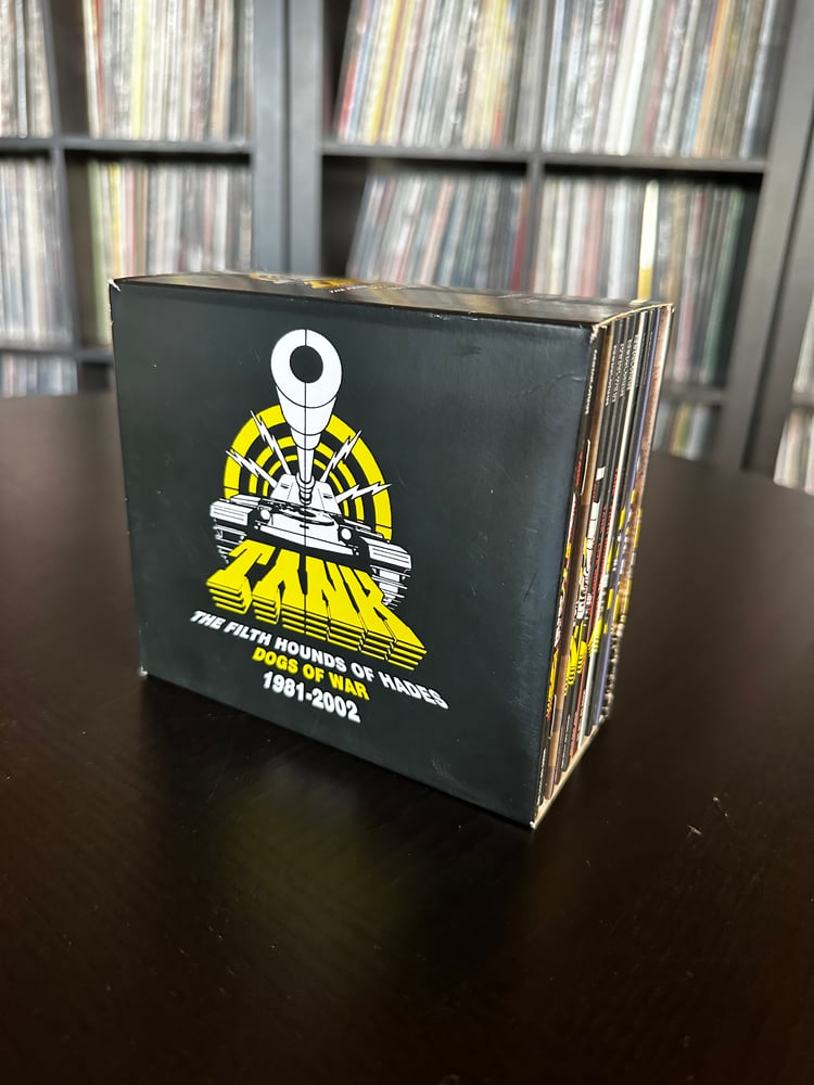 Image of Tank-Dogs Of War 1981-2002 8xCD Limited Edition Box #530/1000