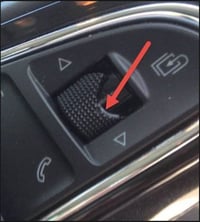 Image 1 of ŠKODA STEERING WHEEL SCROLL KNOB