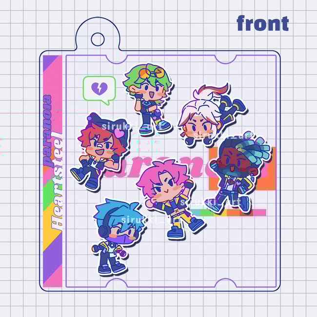Heartsteel CD charm
