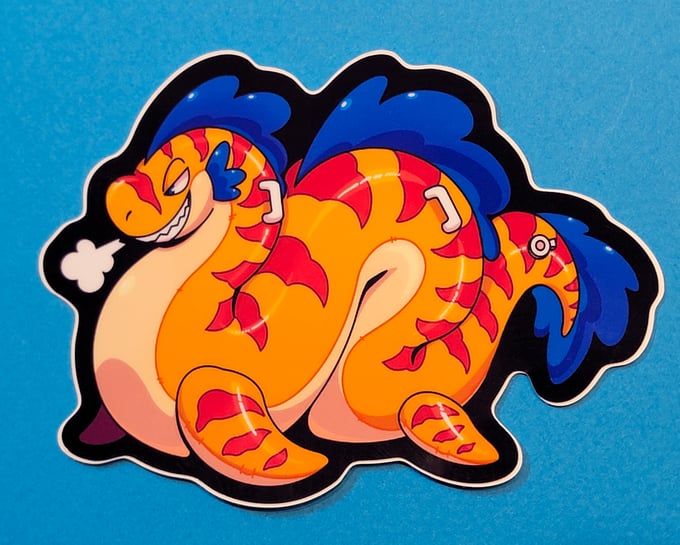 Image of Pooltoy Dragon Sticker