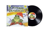 Image of A Froggy Christmas - Double Sided Black 7"