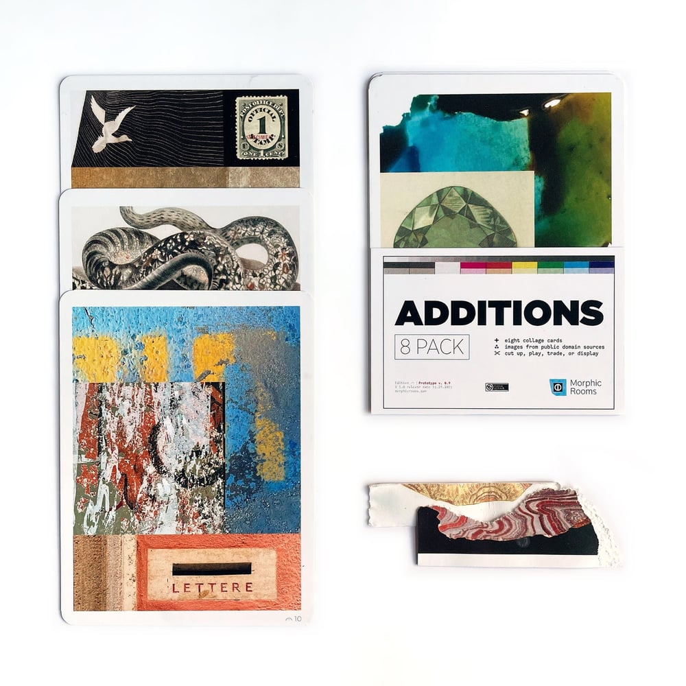 ADDITIONS COLLAGE CARDS [SET 1]