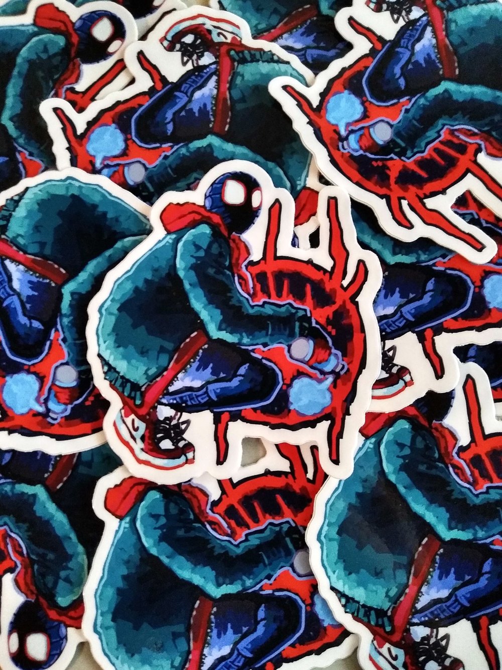 Spider-People Stickers