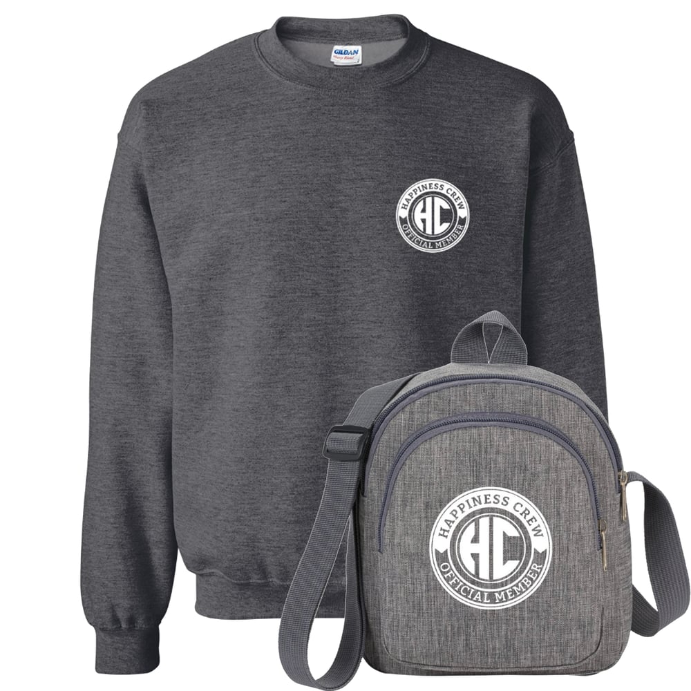Image of Official Member Sweater + Bag Combo