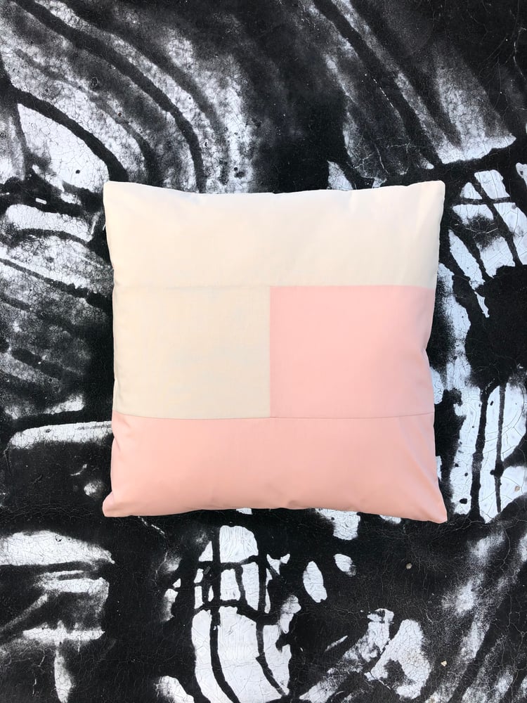 Image of COLORBLOCK Pillow - Cameo/Blush