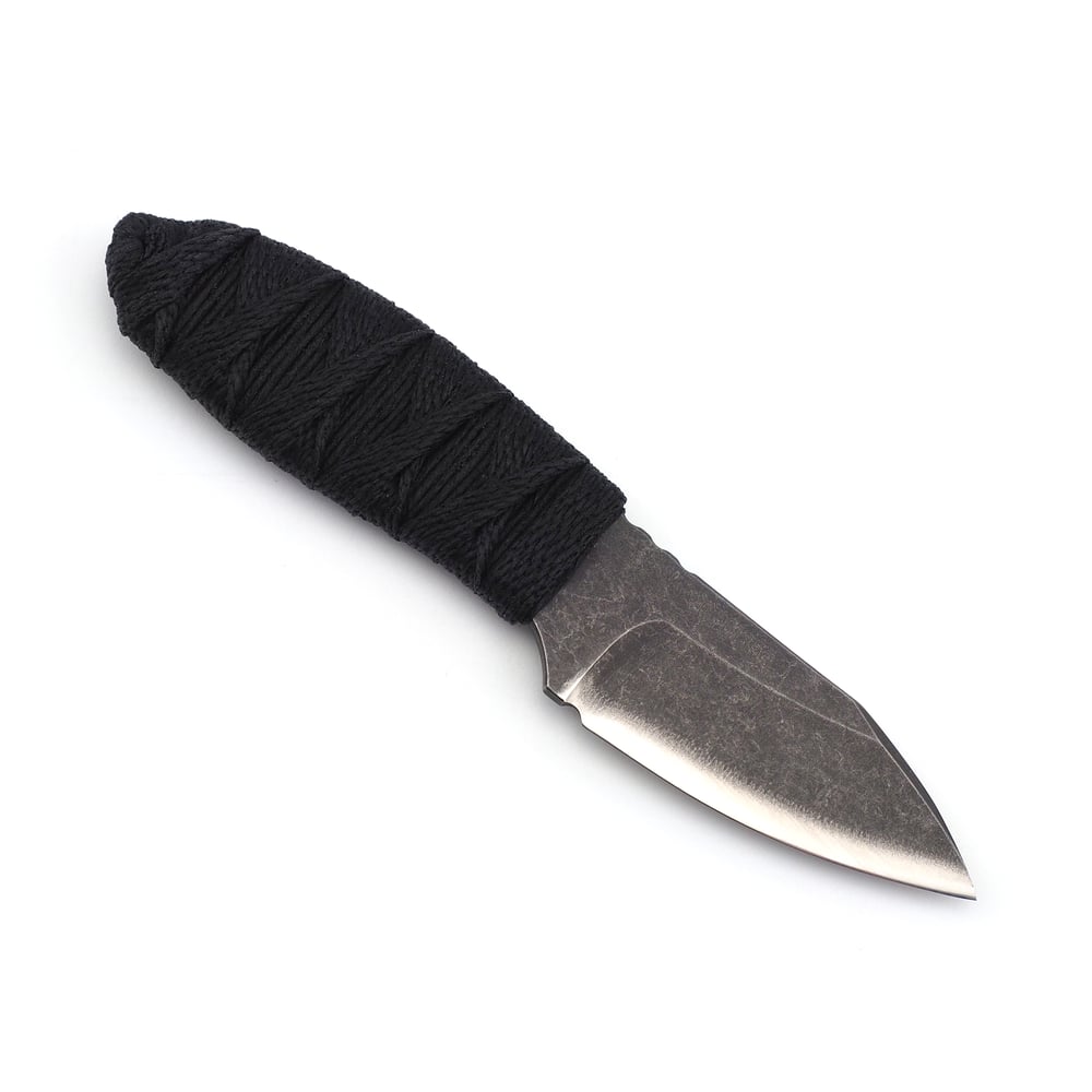 Image of Scout Sopa Fixed Blade x Ban Tang Knives Regrind (Black Cord Wrap)