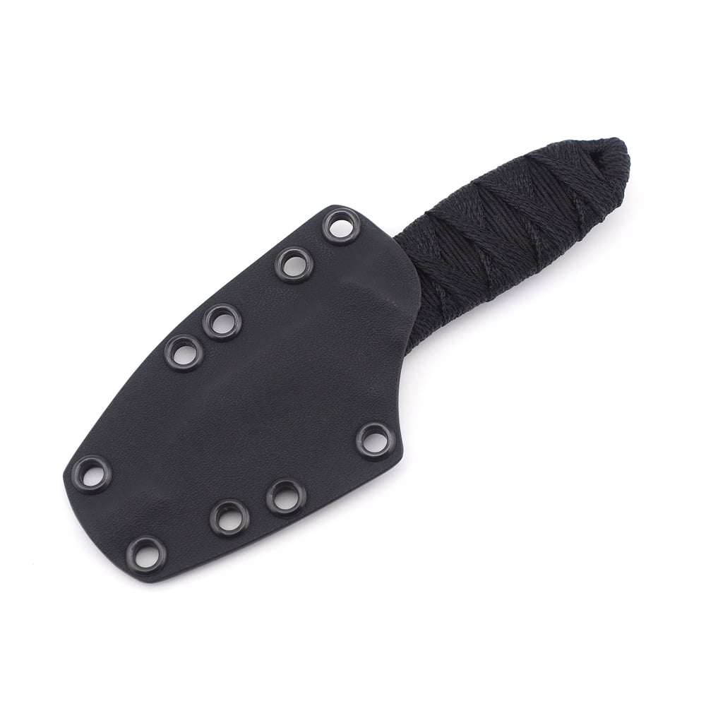 Image of Scout Sopa Fixed Blade x Ban Tang Knives Regrind (Black Cord Wrap)