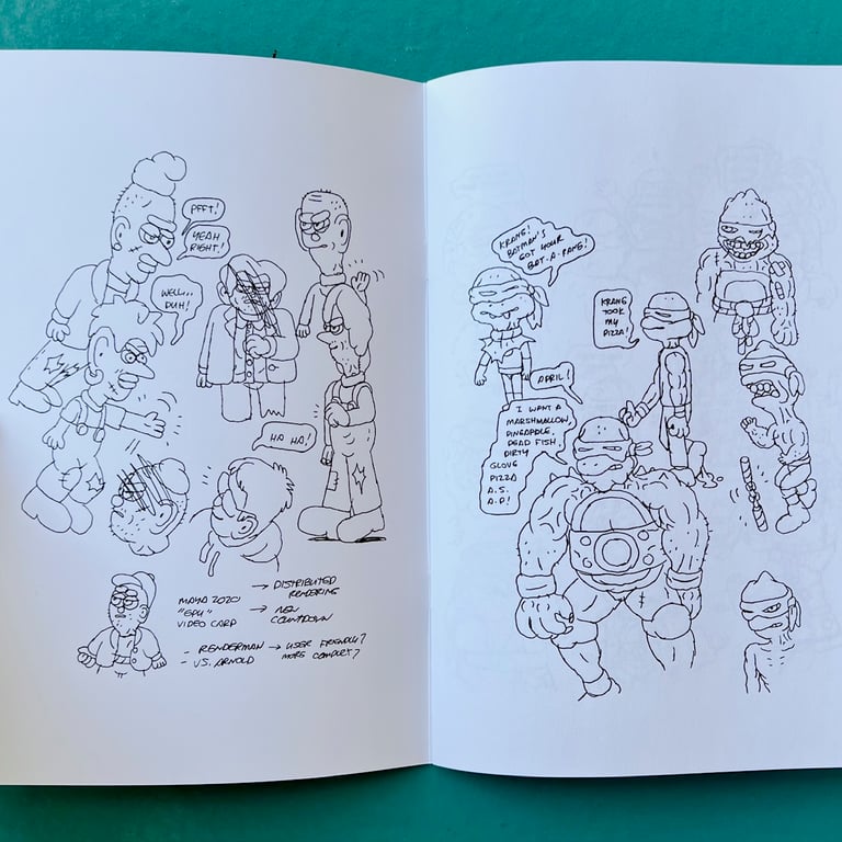 Sketchbook by Alex Schubert Image 2
