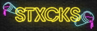 Stxcks Neon Slap Sticker
