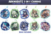 Image 1 of Arknights 2-in-1 Charms