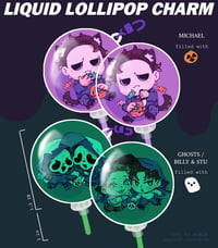 Image 3 of Michael & Ghosts / Liquid Lollipop Charms