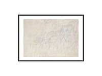 Image 4 of Cy Twombly - Untitled, 1955, Giclee Print, Abstract Poster