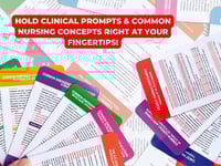 Image 3 of 10% Off Healthcare Reference Cards - Bundle & Save! 