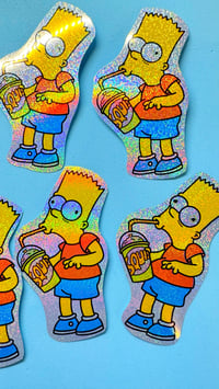 Image 3 of Bart Squishee Sticker