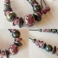 Image 5 of Silver Plum Earrings