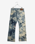 Indigo Bleach Jeans Size 30x30 Image 2