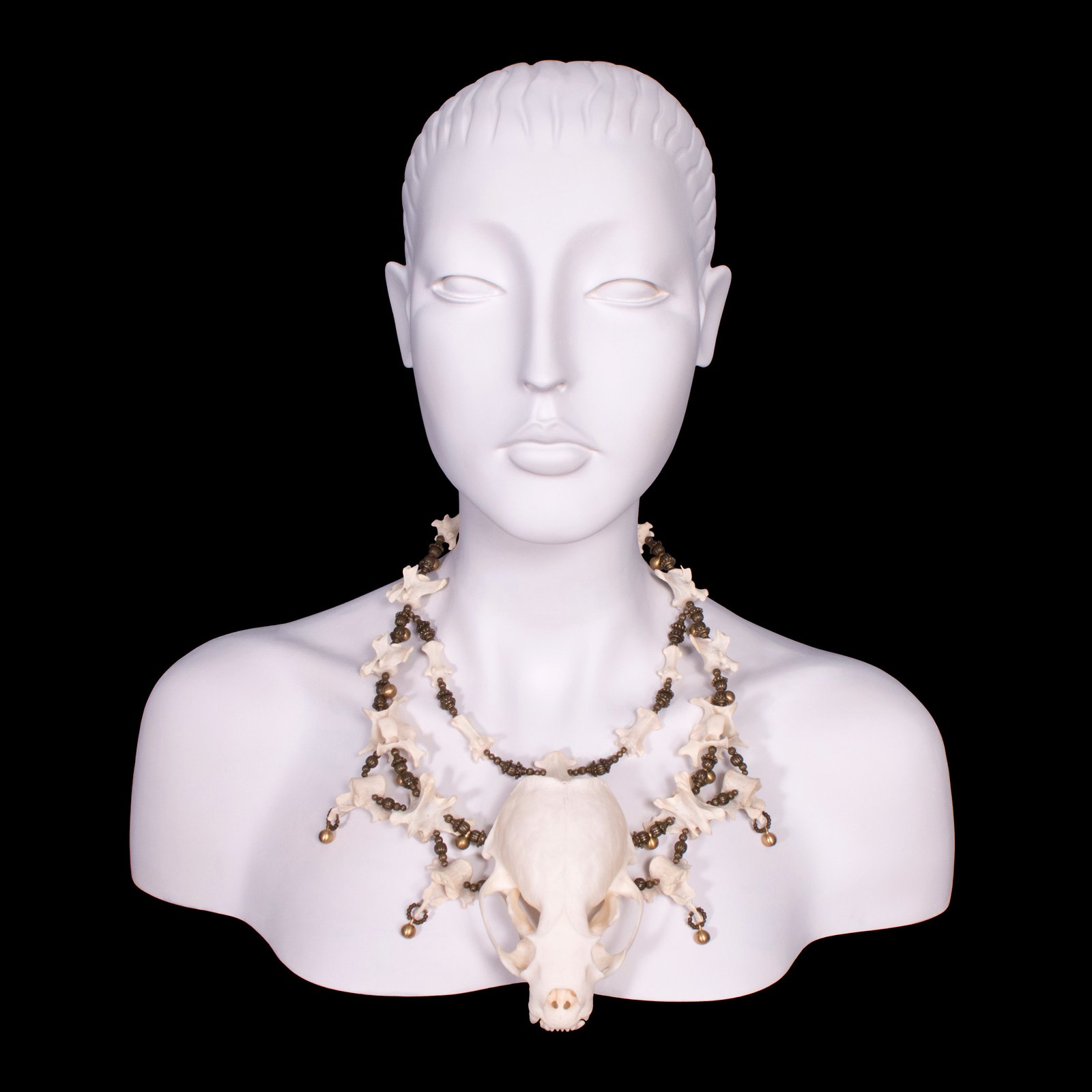 【美品】here's CETACEA BONE NECKLACE CETACEA BONE NECKLACE – h'eres